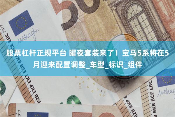 股票杠杆正规平台 曜夜套装来了！宝马5系将在5月迎来配置调整_车型_标识_组件