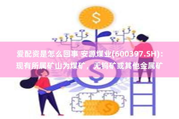 爱配资是怎么回事 安源煤业(600397.SH)：现有所属矿山为煤矿，无钨矿或其他金属矿